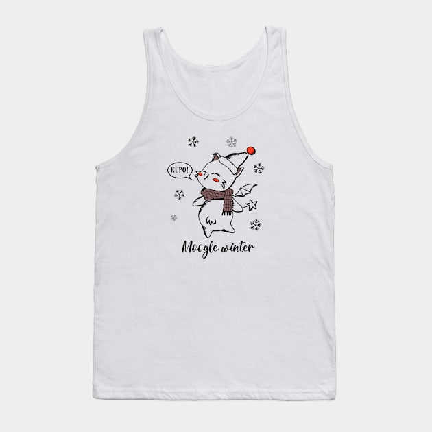 Moogle Winter Tank Top by geekmethat